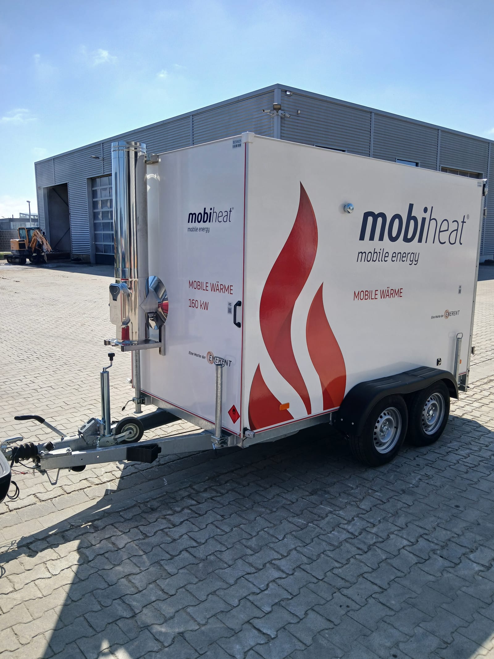 Mobile Heizzentrale