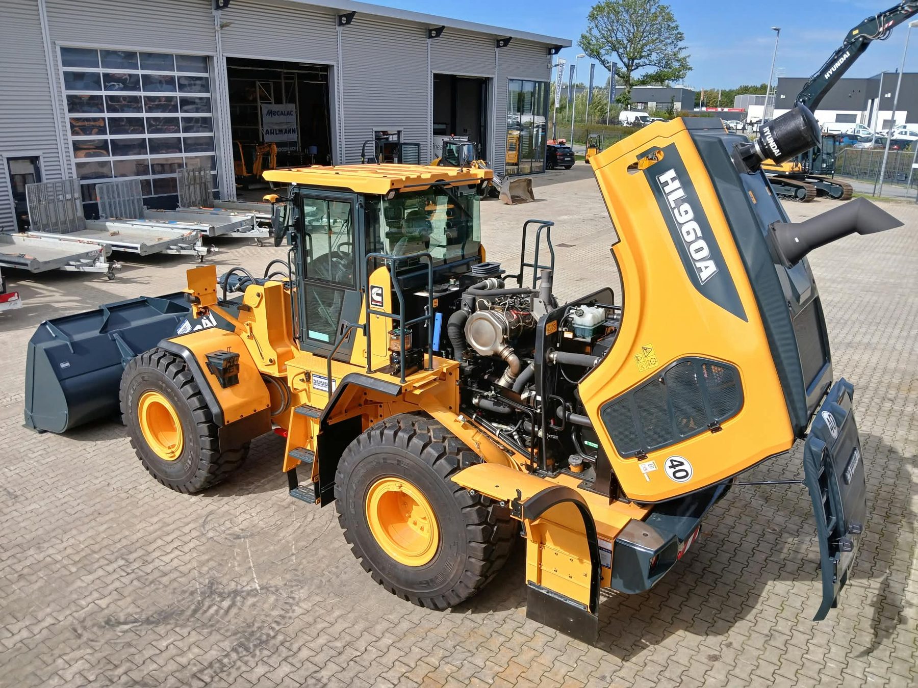 Radlader HL960A Ansicht 11