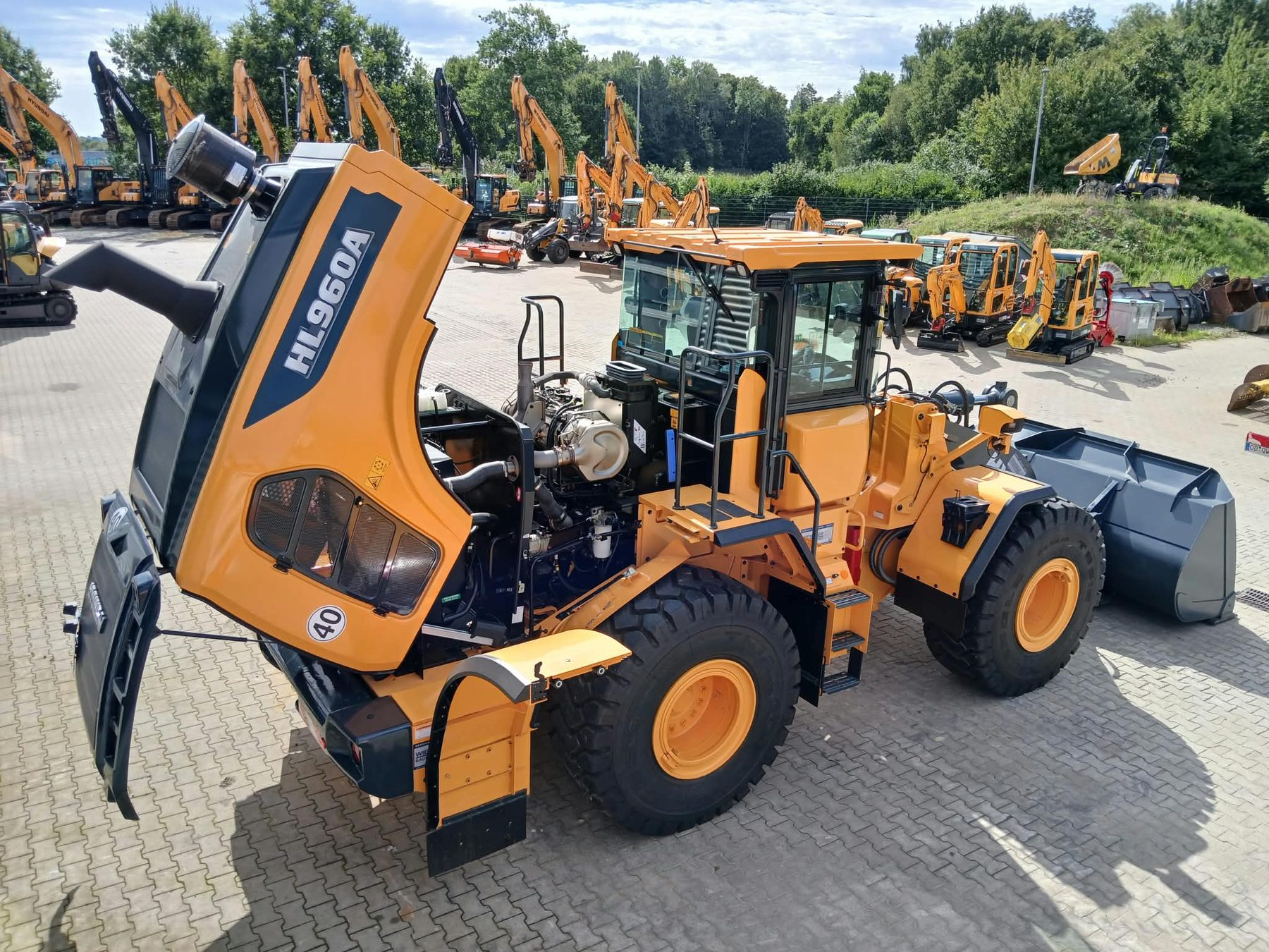 Radlader HL960A Ansicht 15
