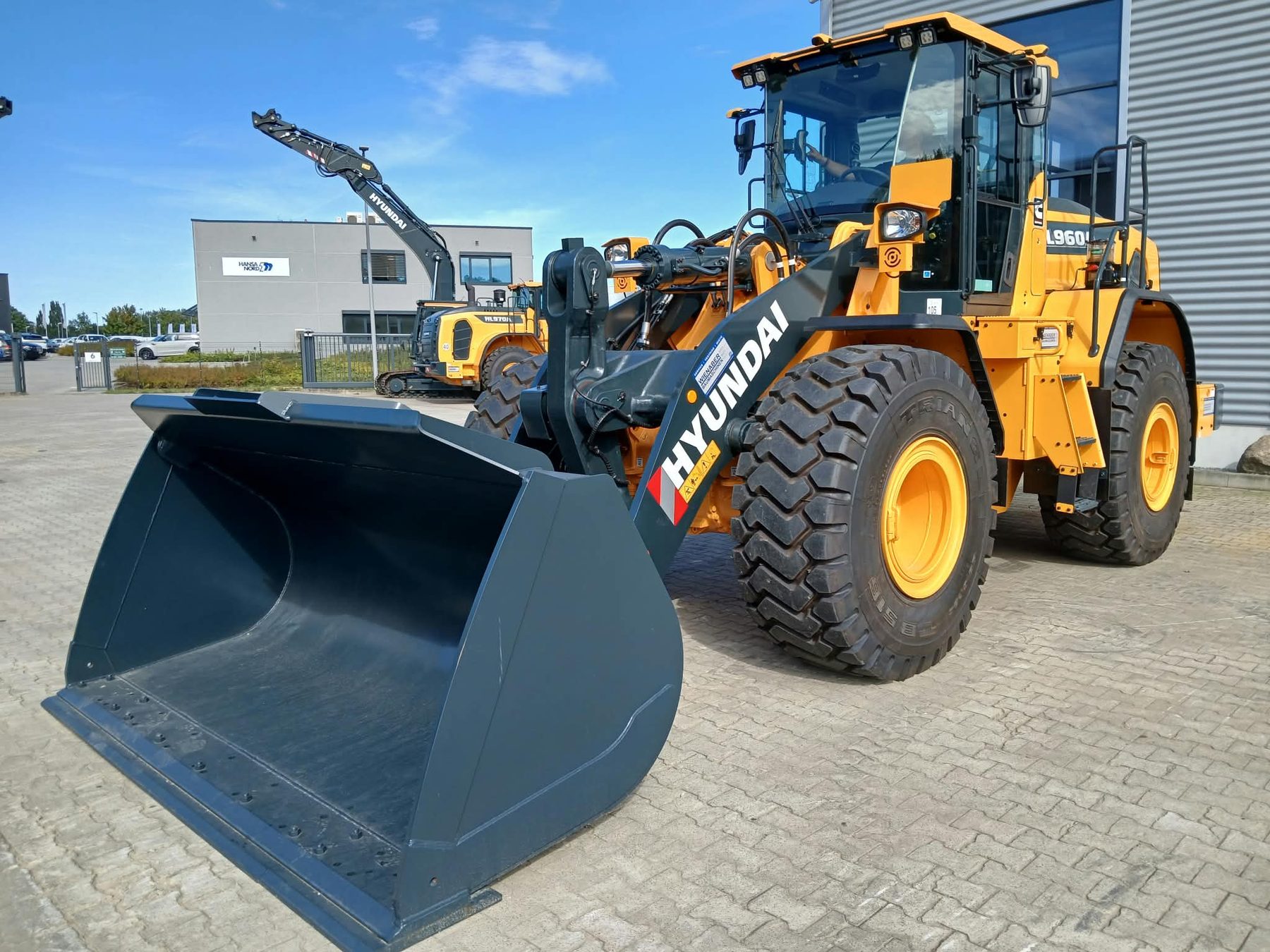 Radlader HL960A Ansicht 2