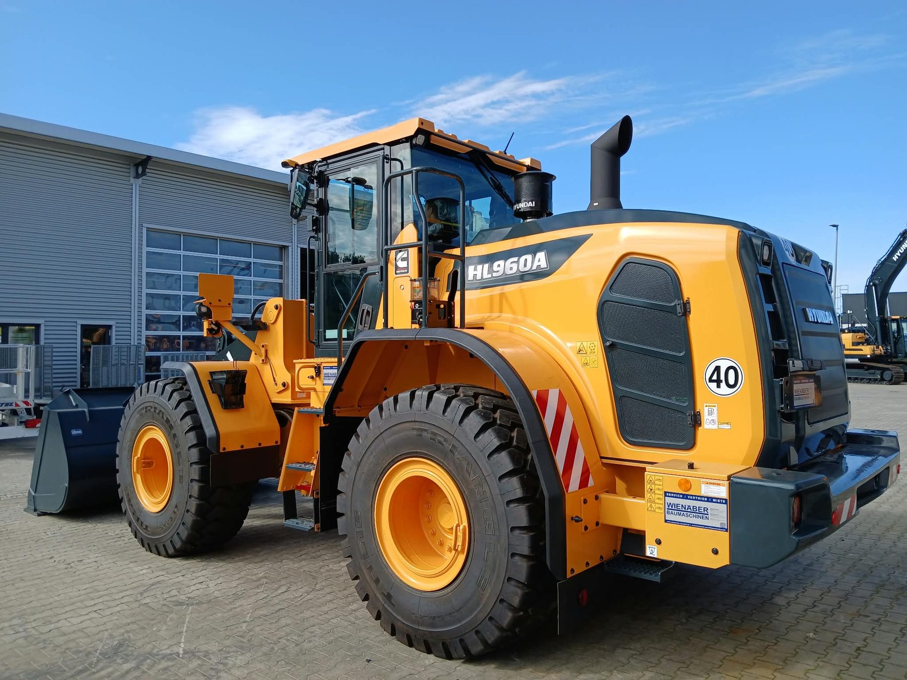 Radlader HL960A Ansicht 3