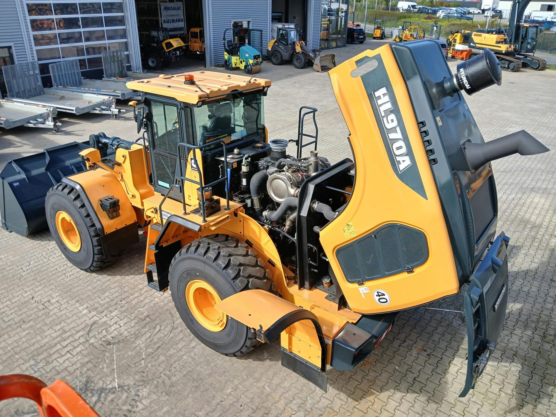 Radlader HL970A Ansicht 12