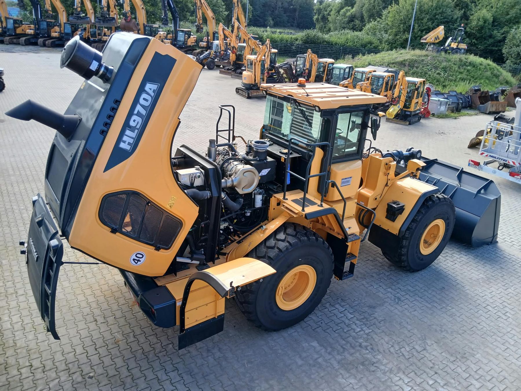 Radlader HL970A Ansicht 14