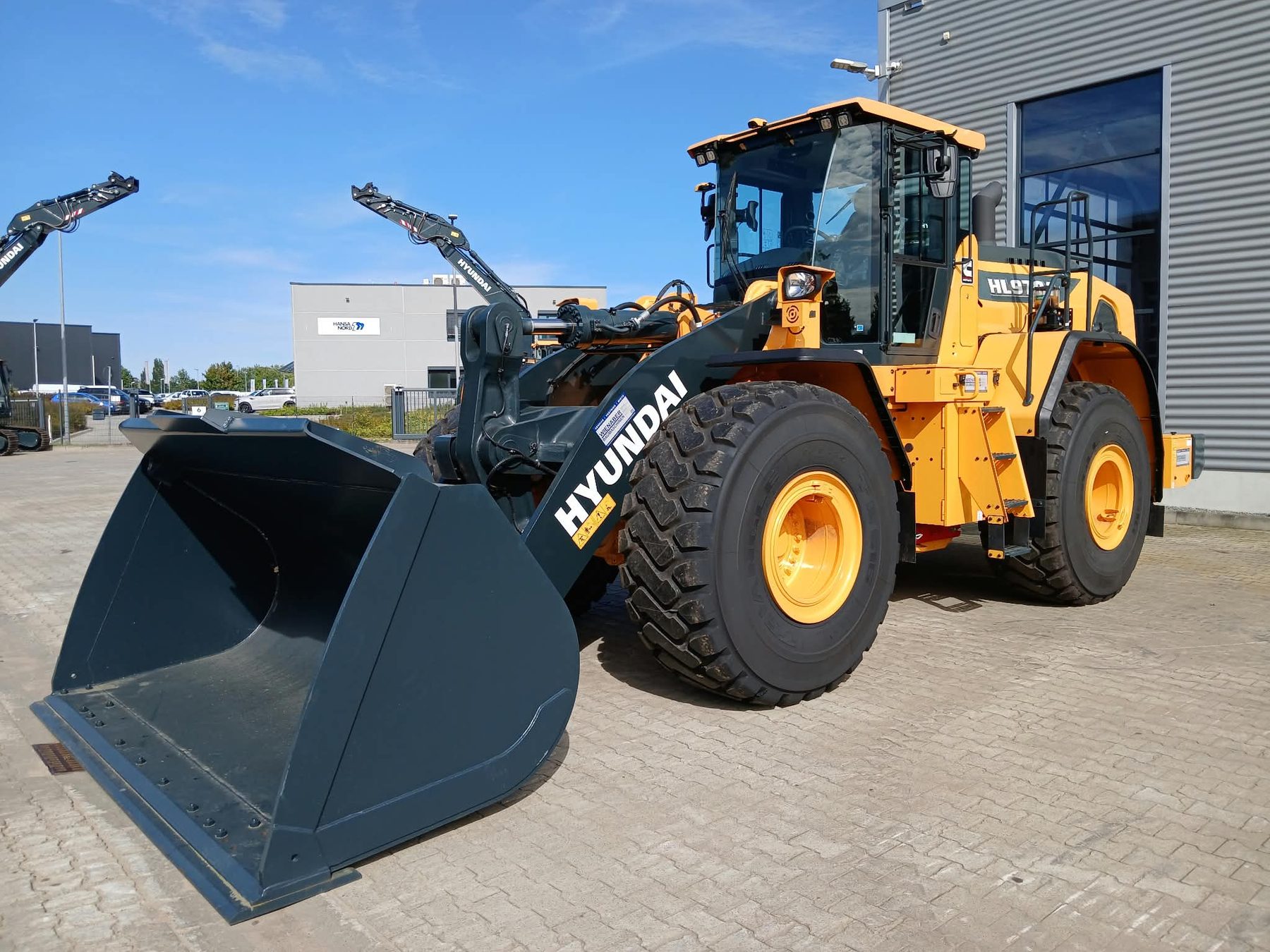 Radlader HL970A Ansicht 3