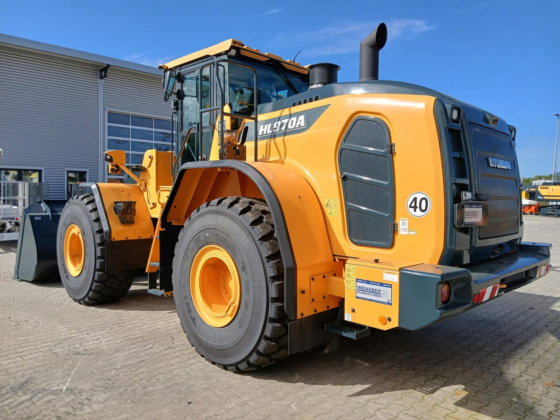Radlader HL970A Ansicht 8
