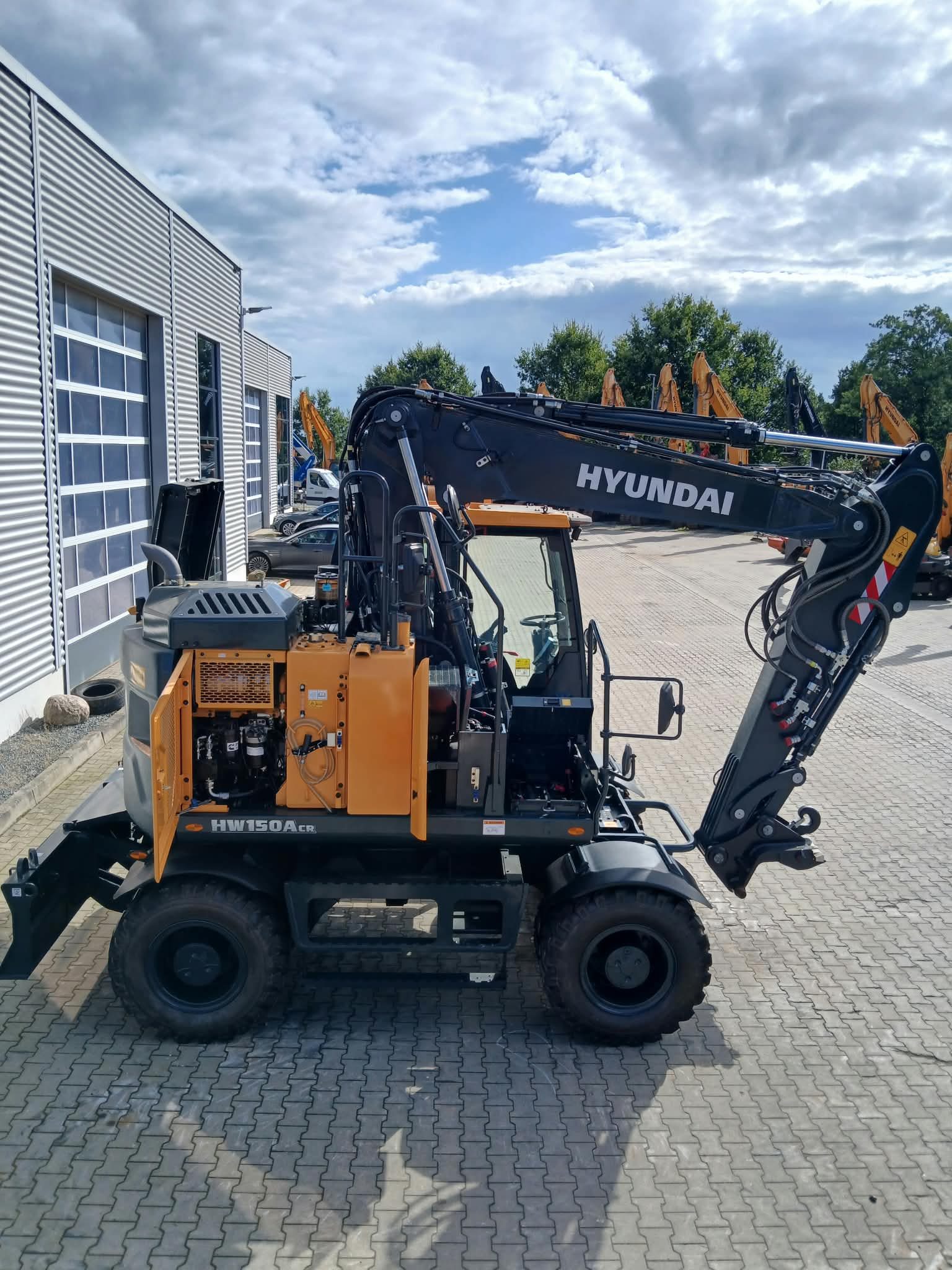 Mobilbagger HW150ACR Ansicht 10