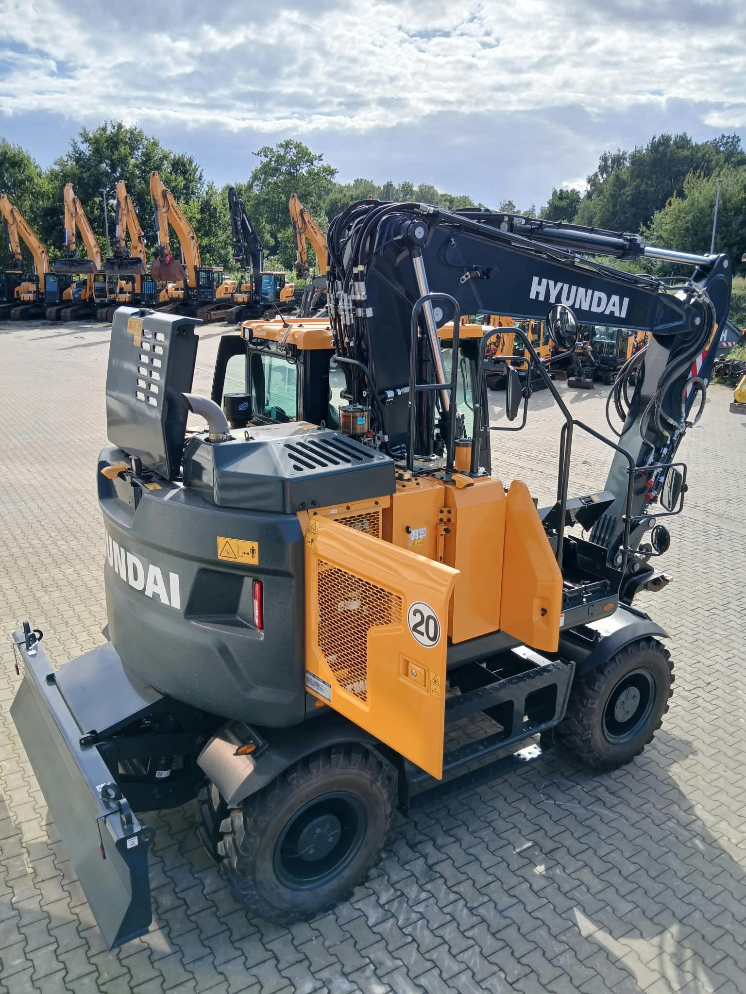 Mobilbagger HW150ACR Ansicht 16