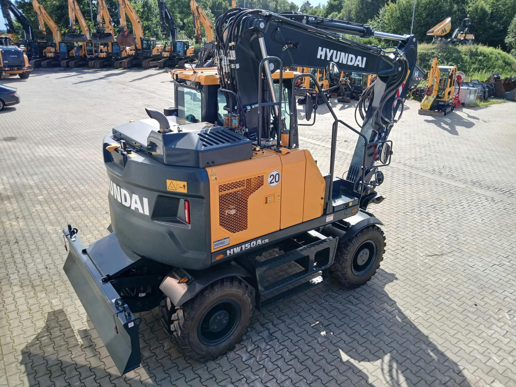 Mobilbagger HW150ACR Ansicht 17