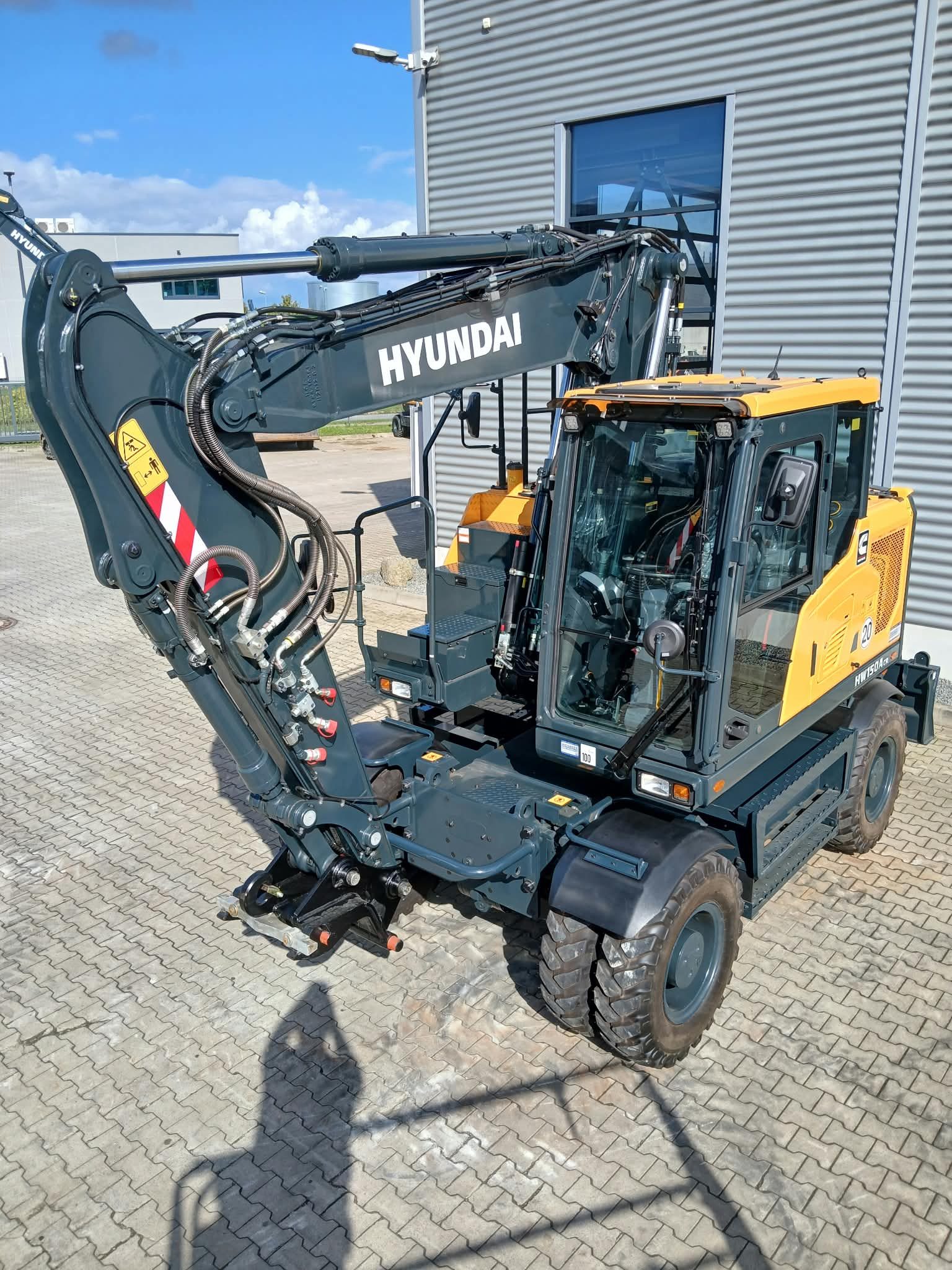 Mobilbagger HW150ACR Ansicht 20