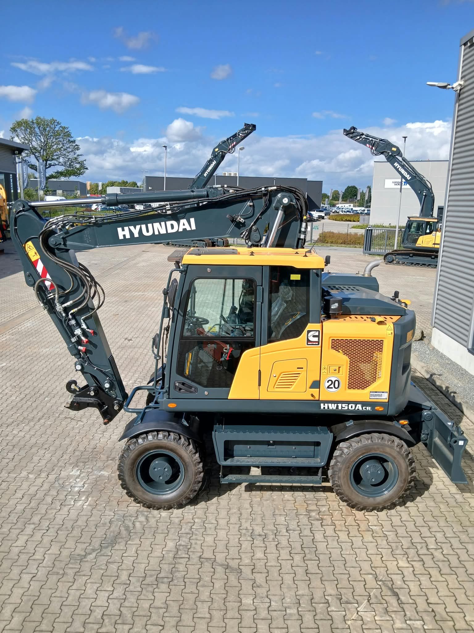 Mobilbagger HW150ACR Ansicht 21