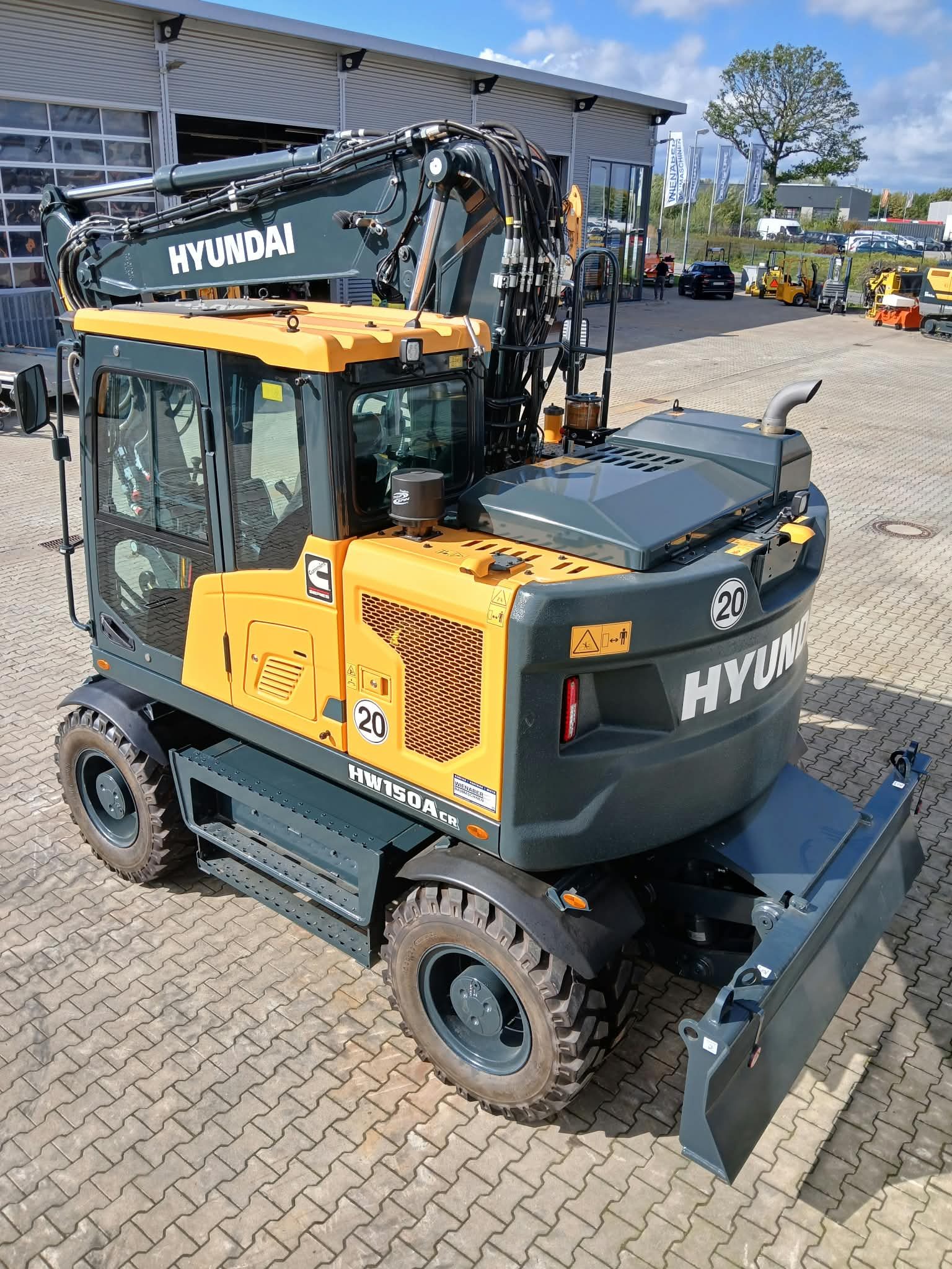 Mobilbagger HW150ACR Ansicht 23