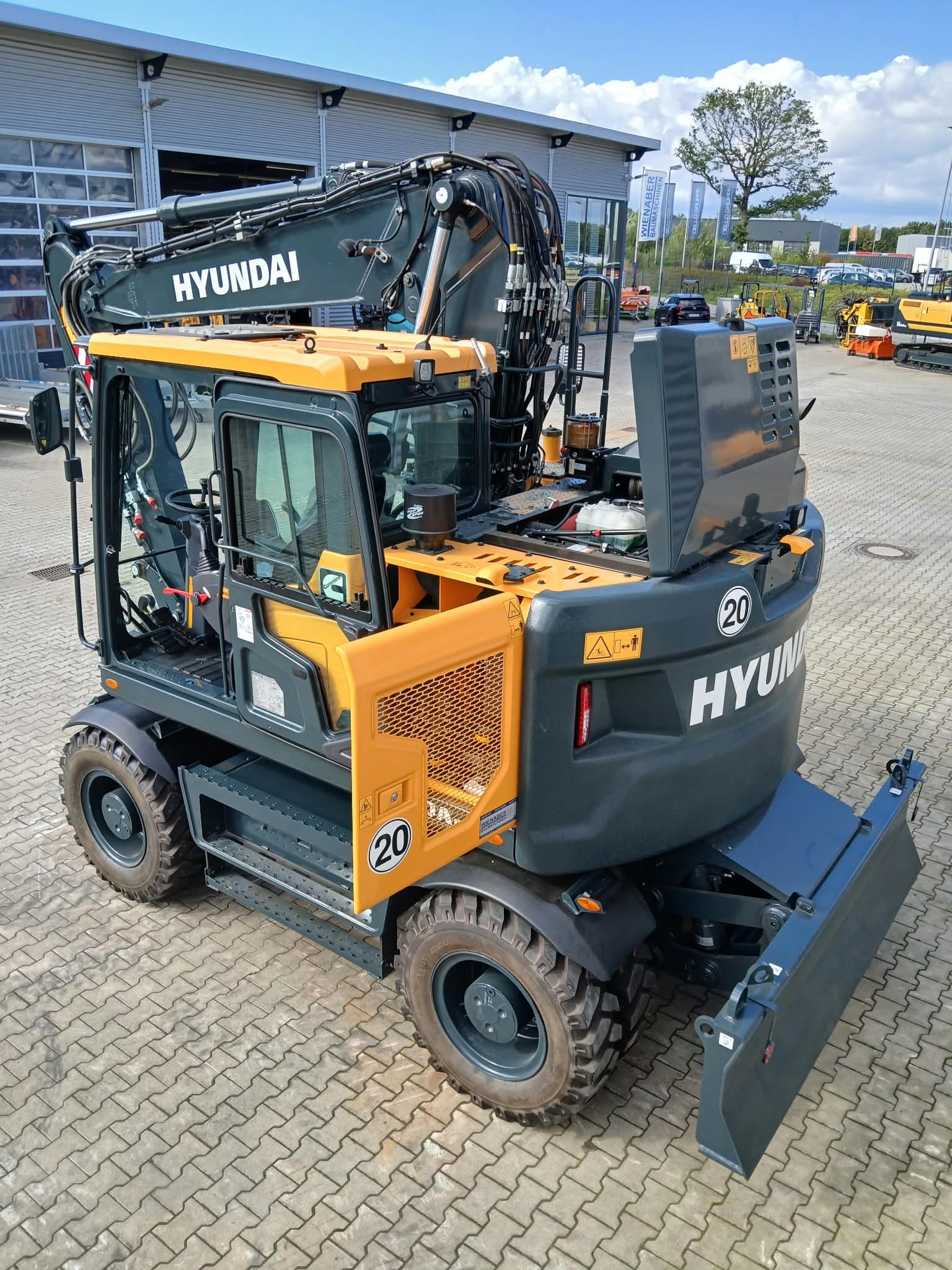 Mobilbagger HW150ACR Ansicht 5
