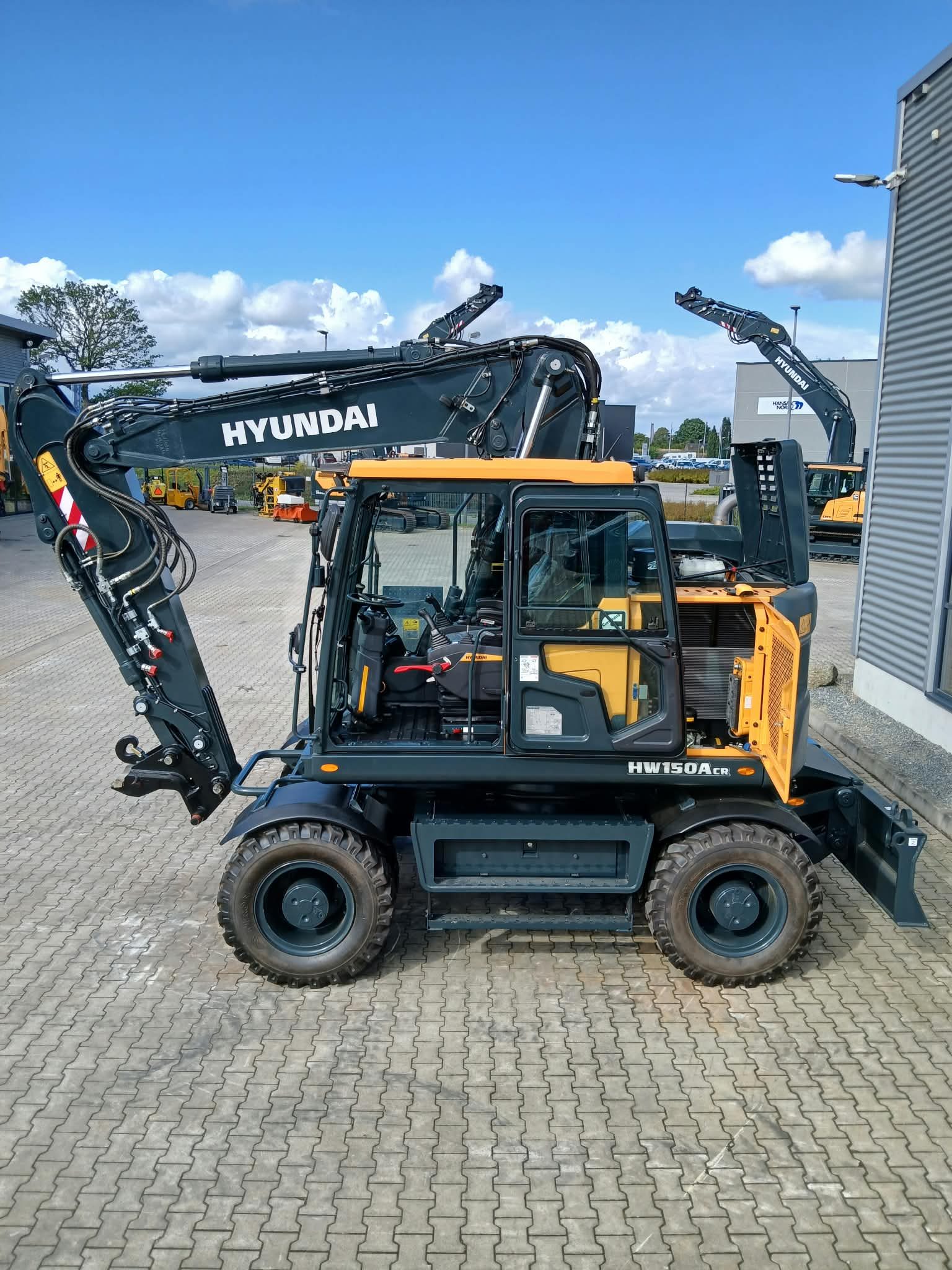 Mobilbagger HW150ACR Ansicht 7