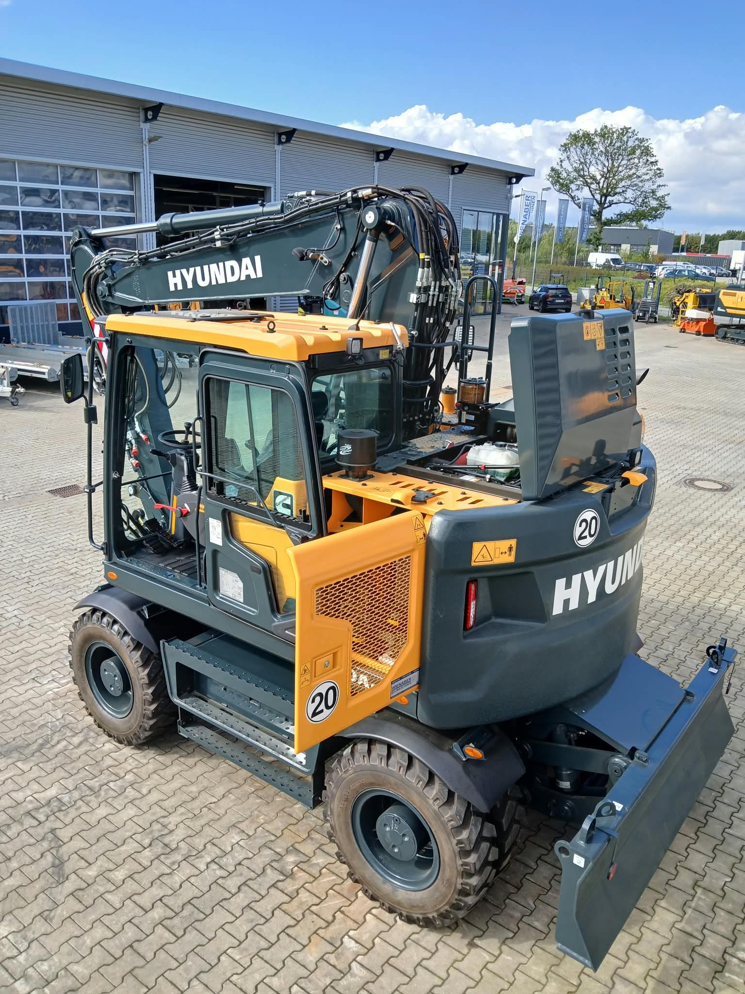 Mobilbagger HW150ACR Ansicht 8